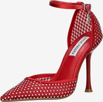 Escarpins STEVE MADDEN en rouge : devant