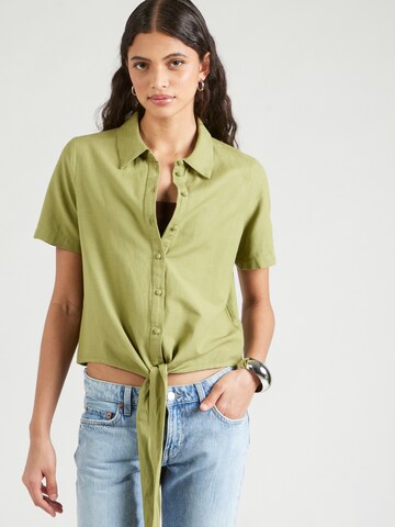 Camicia da donna di VILA in verde: frontale