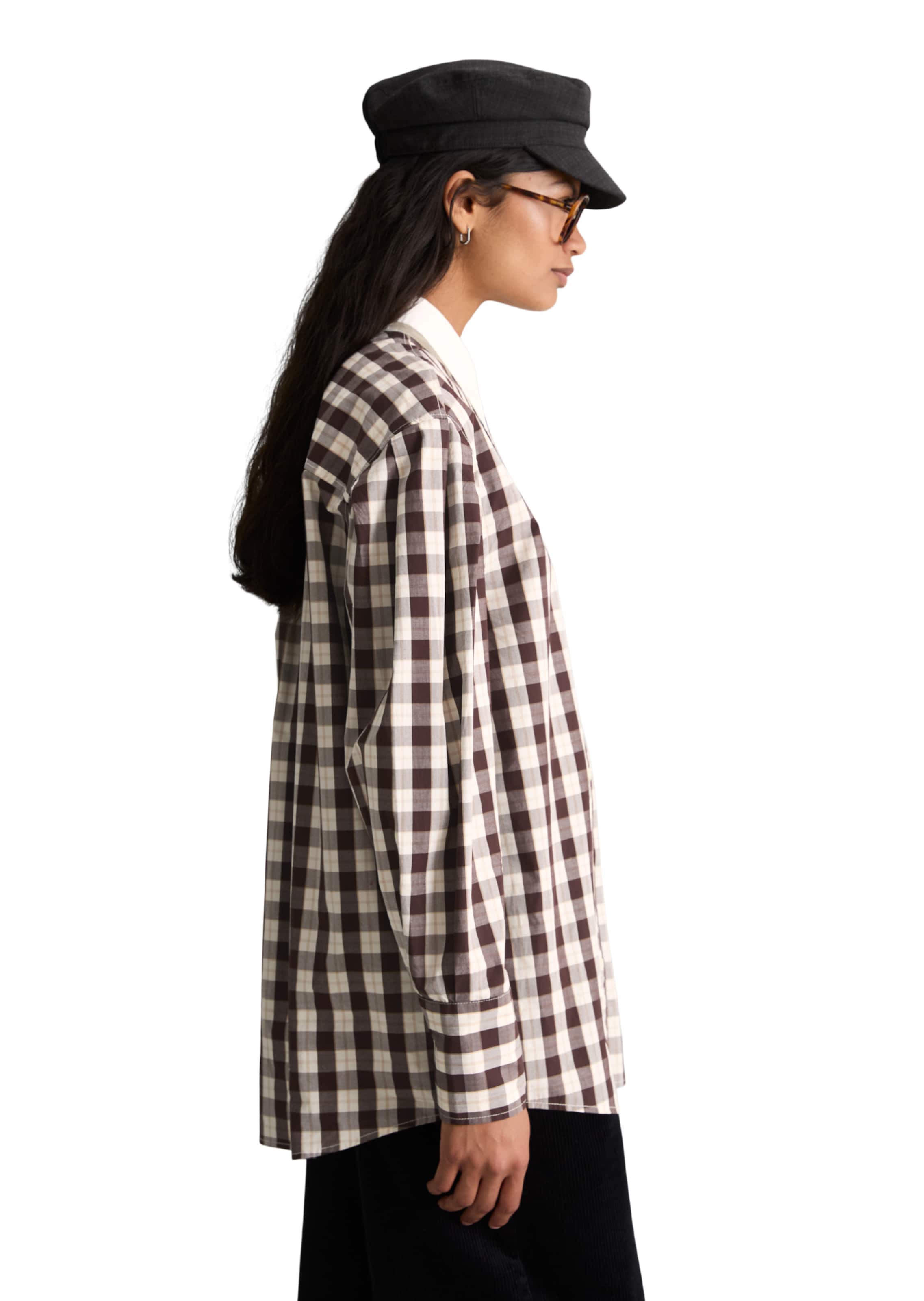Marc O'Polo DENIM Bluse in Braun