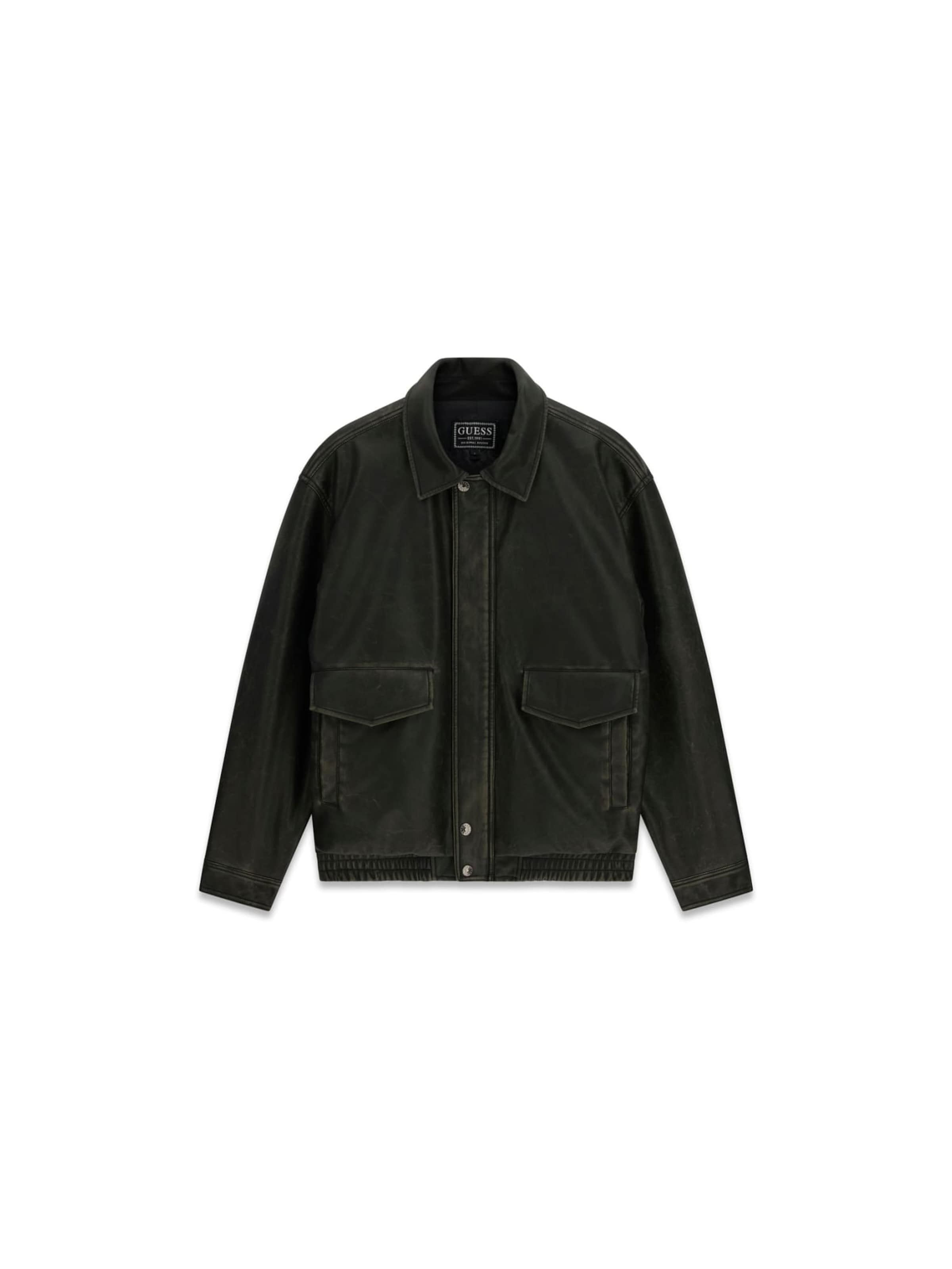 GUESS Between-Season Jacket in Black: front