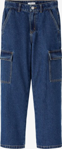 Wide Leg Jean 'Rose' NAME IT en bleu : devant