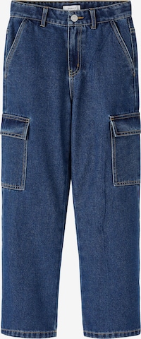 Wide Leg Jean 'Rose' NAME IT en bleu : devant