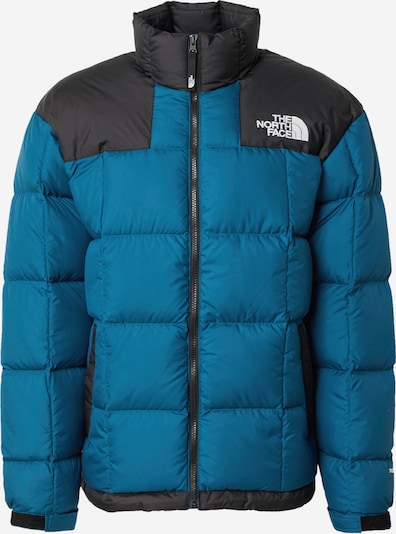 Žieminė striukė 'LHOTSE' iš THE NORTH FACE, spalva – žalsvai mėlyna / juoda / natūrali balta, Prekių apžvalga