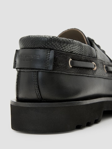 AllSaints Fűzős cipő - fekete