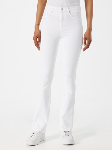 ONLY Flared Jeans i vit: framsida