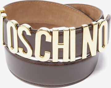 MOSCHINO Belt in XL in Brown: front