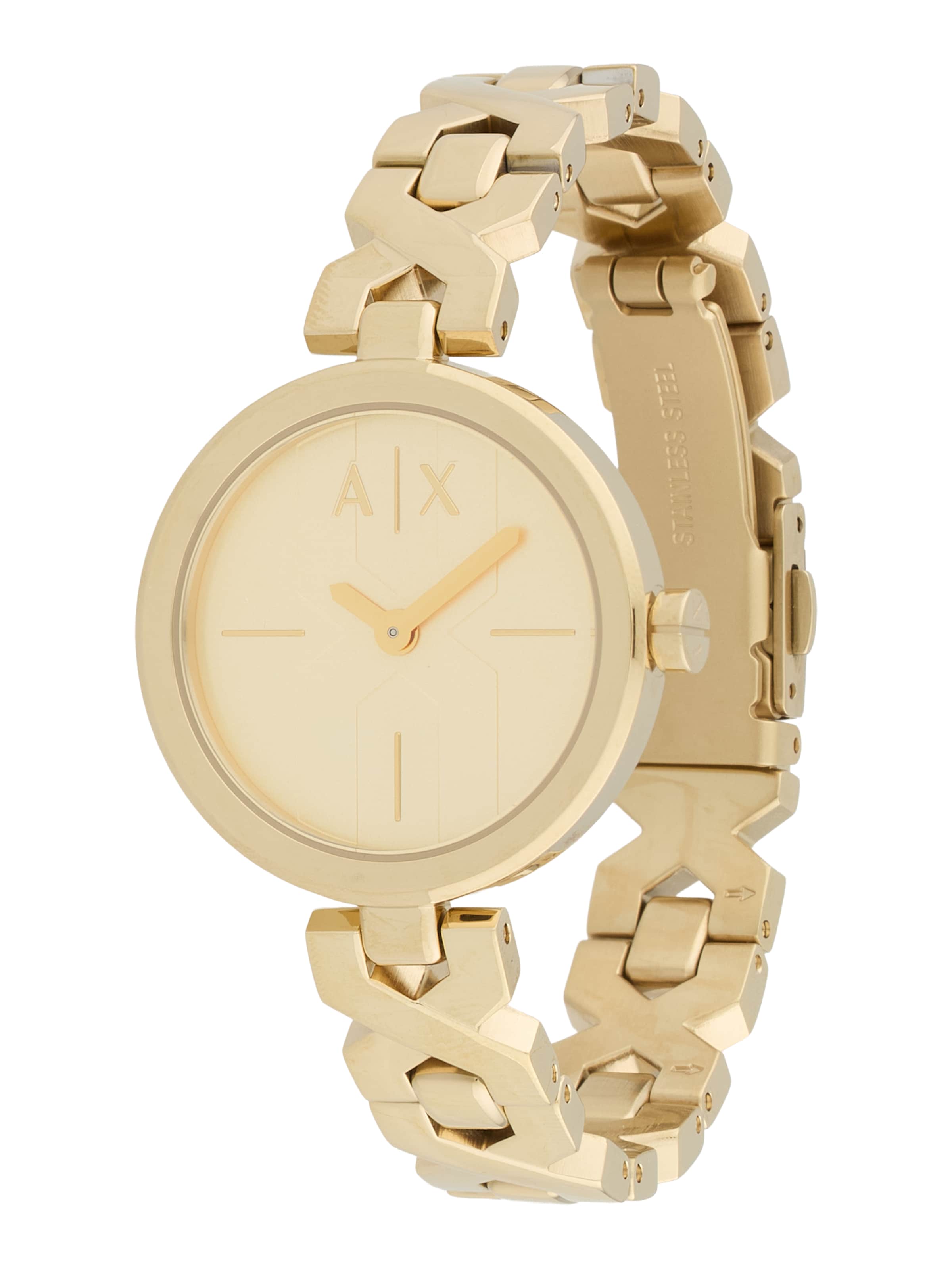 ARMANI EXCHANGE Analog watch in Gold: front
