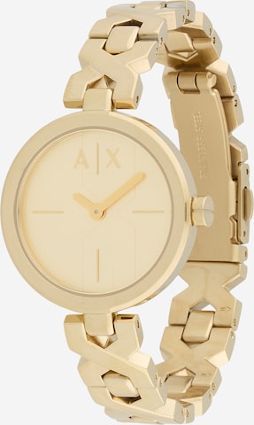 ARMANI EXCHANGE Analoginen kello värissä kulta: etupuoli