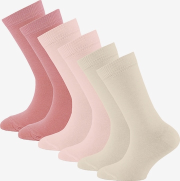 EWERS Regular Socks in Beige: front