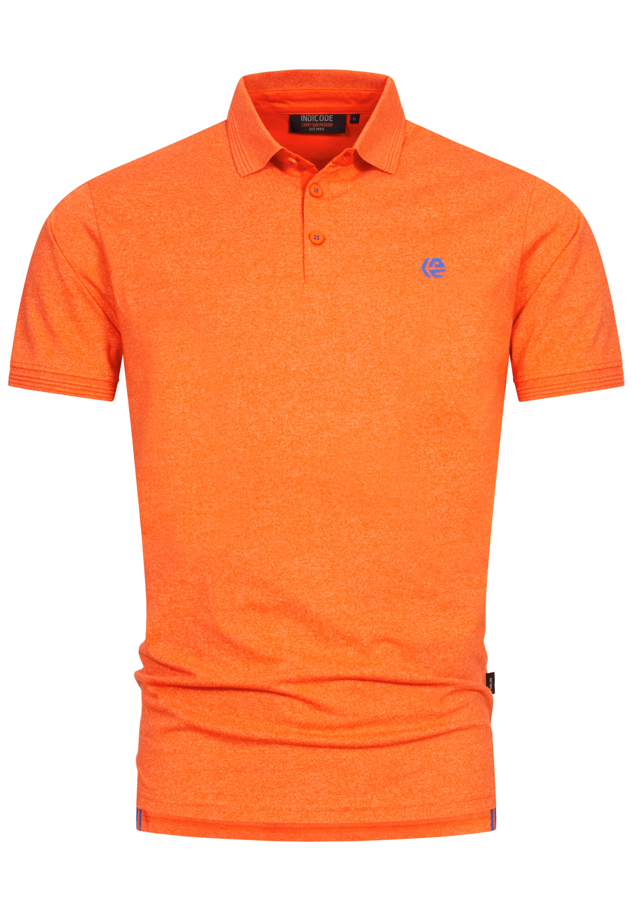 INDICODE JEANS Shirt 'Torrance ' in Oranje: voorkant