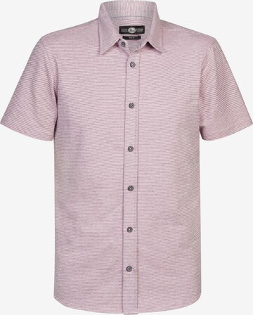 Petrol Industries Regular fit Button Up Shirt in Pink: front