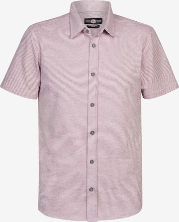 Petrol Industries Regular fit Button Up Shirt in Pink: front