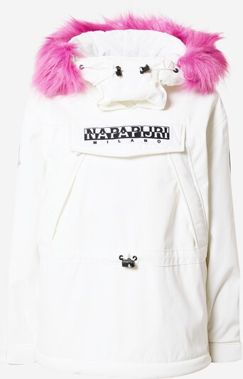 NAPAPIJRI Outdoor jacket 'SKIDOO' in Pink / Black / White, Item view