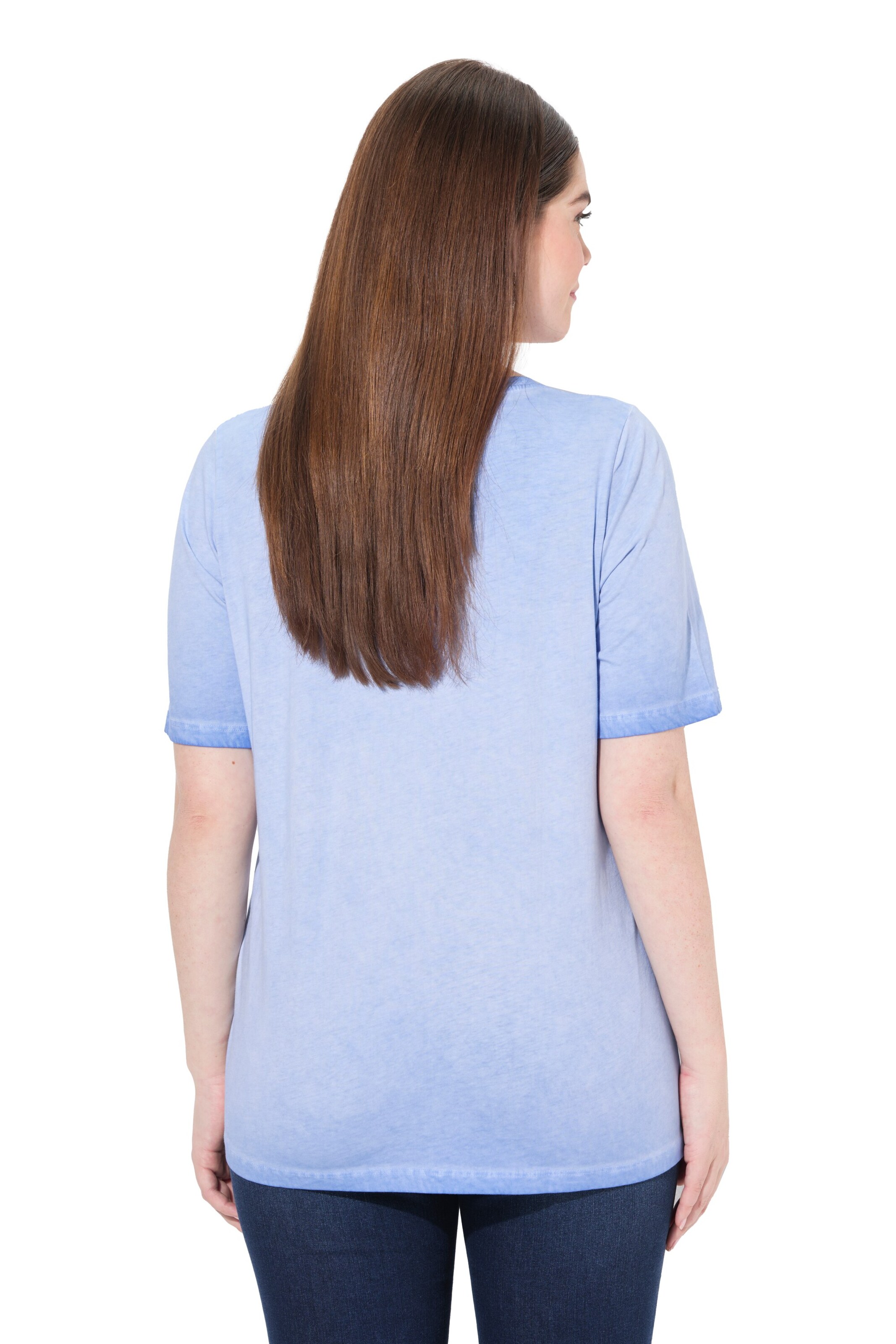 Ulla Popken Shirt in Blauw