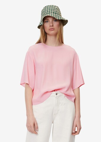 Marc O'Polo DENIM Blouse in Pink: front