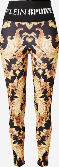 Leggings Plein Sport di colore giallo oro / nero / bianco, Visualizzazione prodotti