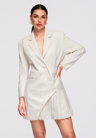 Ombre Avondjurk in Beige