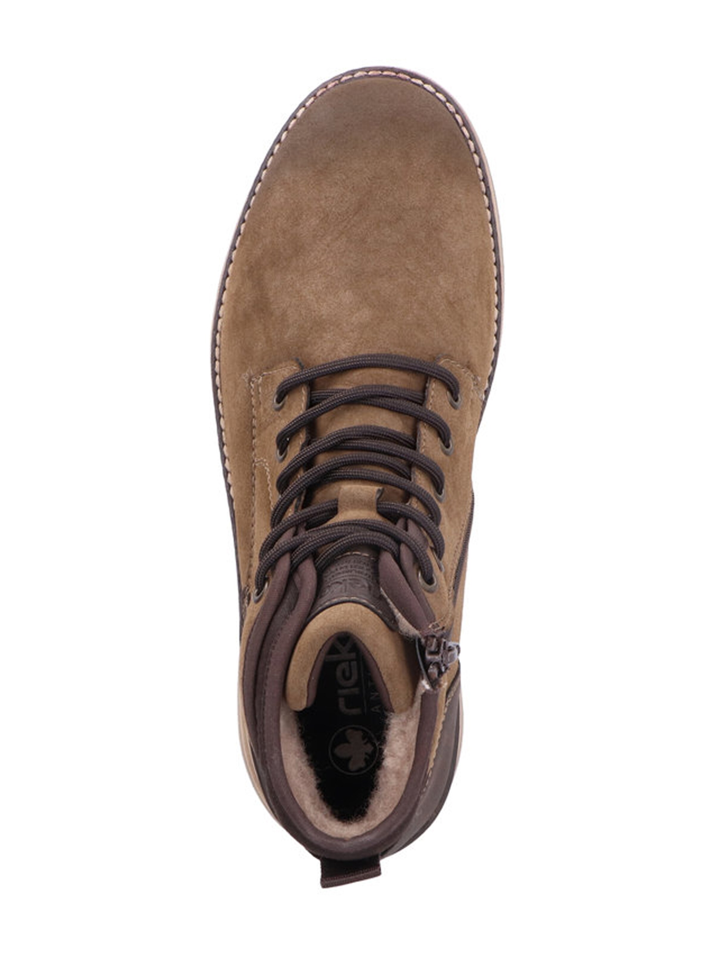 Rieker Ботинки на шнуровке в Коричневый