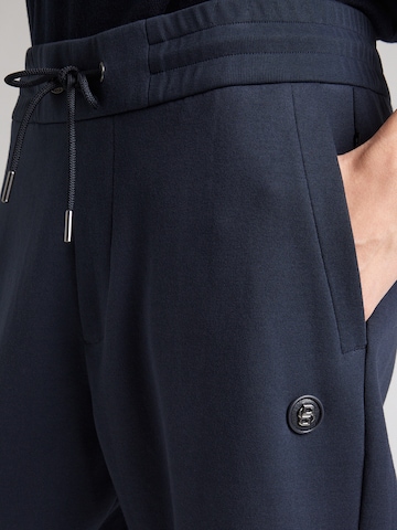 BOSS Zúžený strih Nohavice 'Locsin' - Modrá