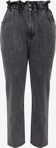 regular Jeans di Trendyol Curve in grigio: frontale