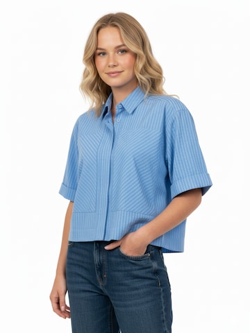 Radwa Blouse 'Radwa Women's stylish shirt' in Blue