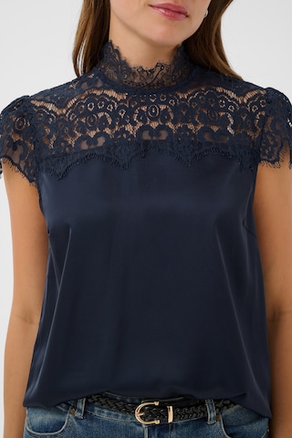SAINT TROPEZ - Blusa em azul