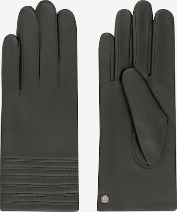 Roeckl Full Finger Gloves in Grey: front