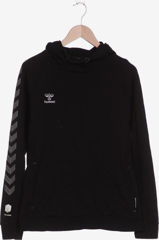 Hummel Sweatshirt & Zip-Up Hoodie in L in Black: front