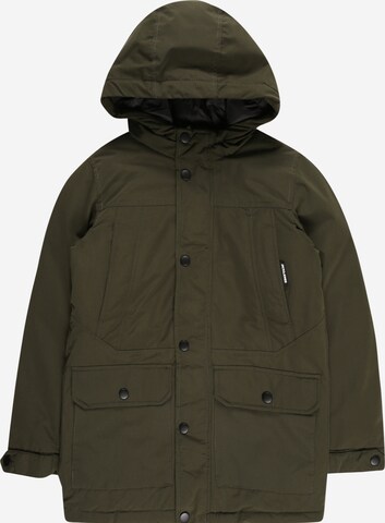 Jack & Jones Junior Between-Season Jacket 'Winner' in Green: front