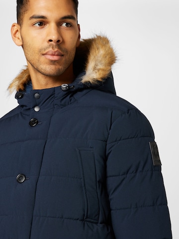 BURTON MENSWEAR LONDON Winterjas in Blauw