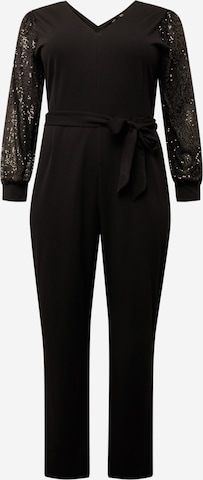 Vero Moda Curve Jumpsuit 'CHARLOTTE' i svart: framsida