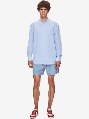 T-Shirt 'Textured Shirt' LTB Jeans en bleu