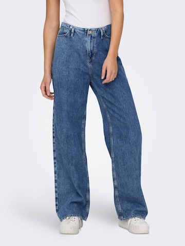 Wide Leg Jean 'MAREA' ONLY en bleu : devant