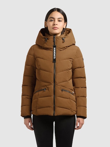 khujo - Chaqueta de invierno 'Hersch2' en marrón: frente