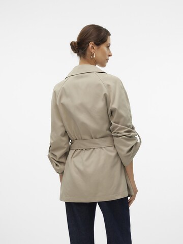 VERO MODA Between-Seasons Coat in Grey