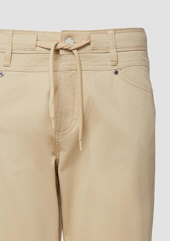 Coupe slim Pantalon s.Oliver en beige