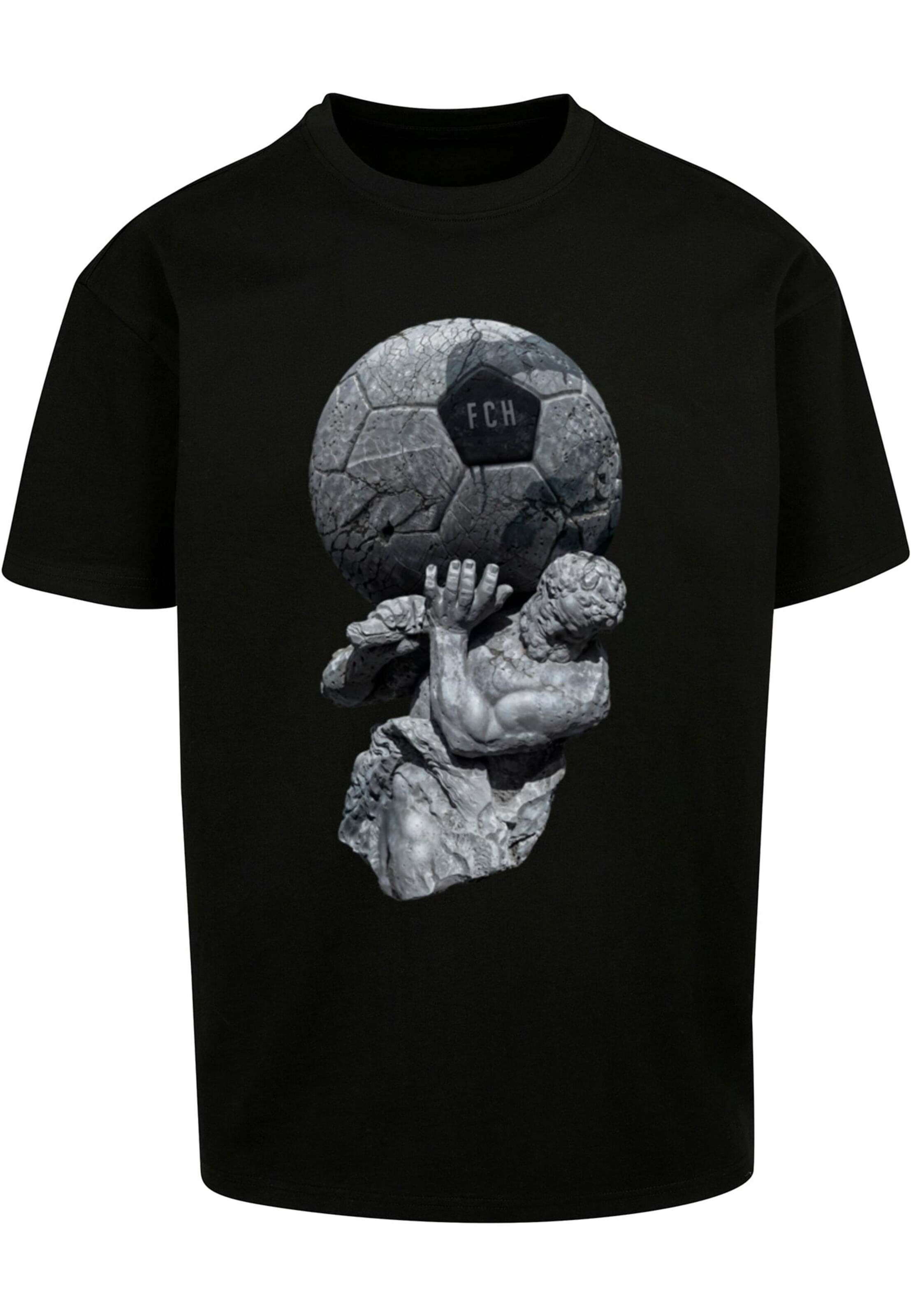 T-Shirt 'Play God' MT Upscale en noir : devant
