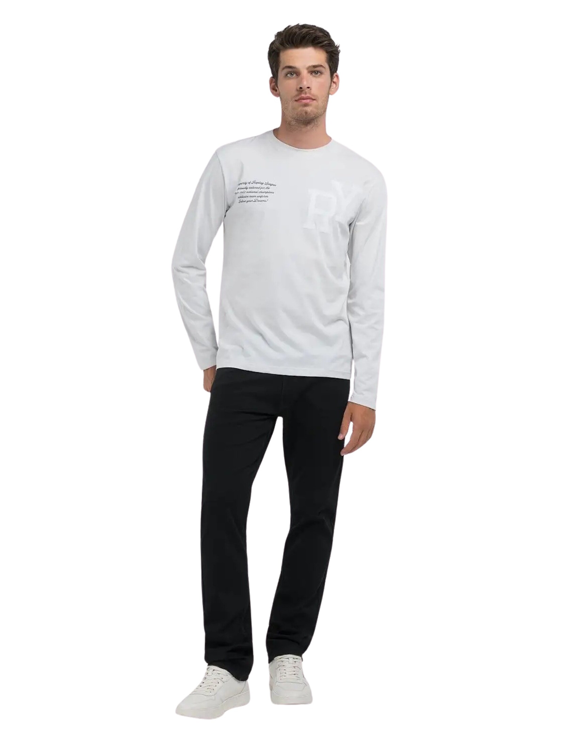 REPLAY Shirt in Blue: front