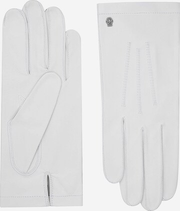 Roeckl Full Finger Gloves 'Zürich' in White: front