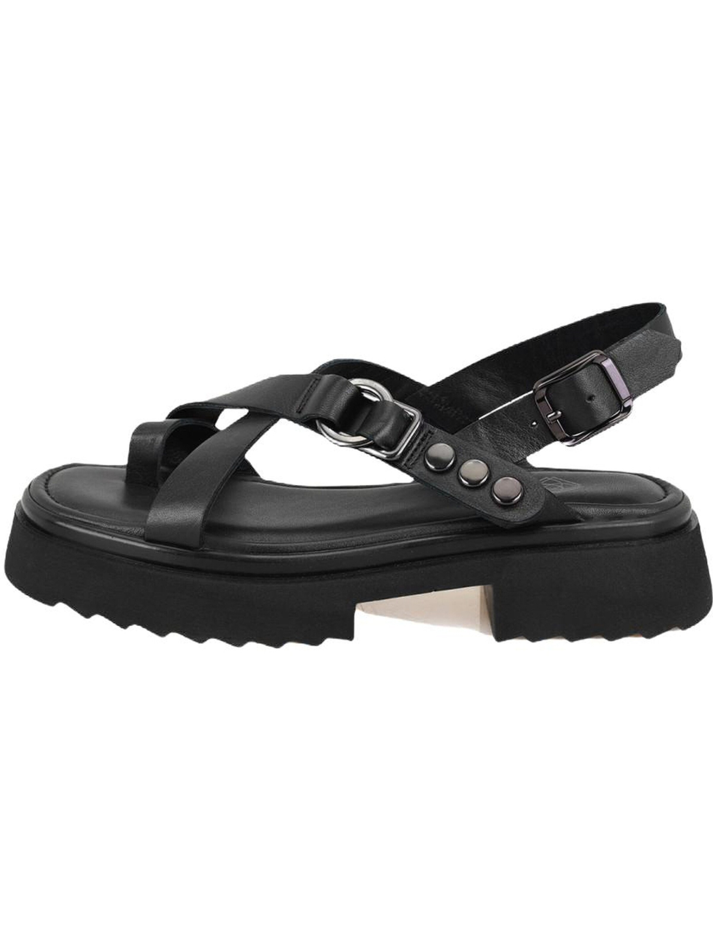 Desa Sandals in Black