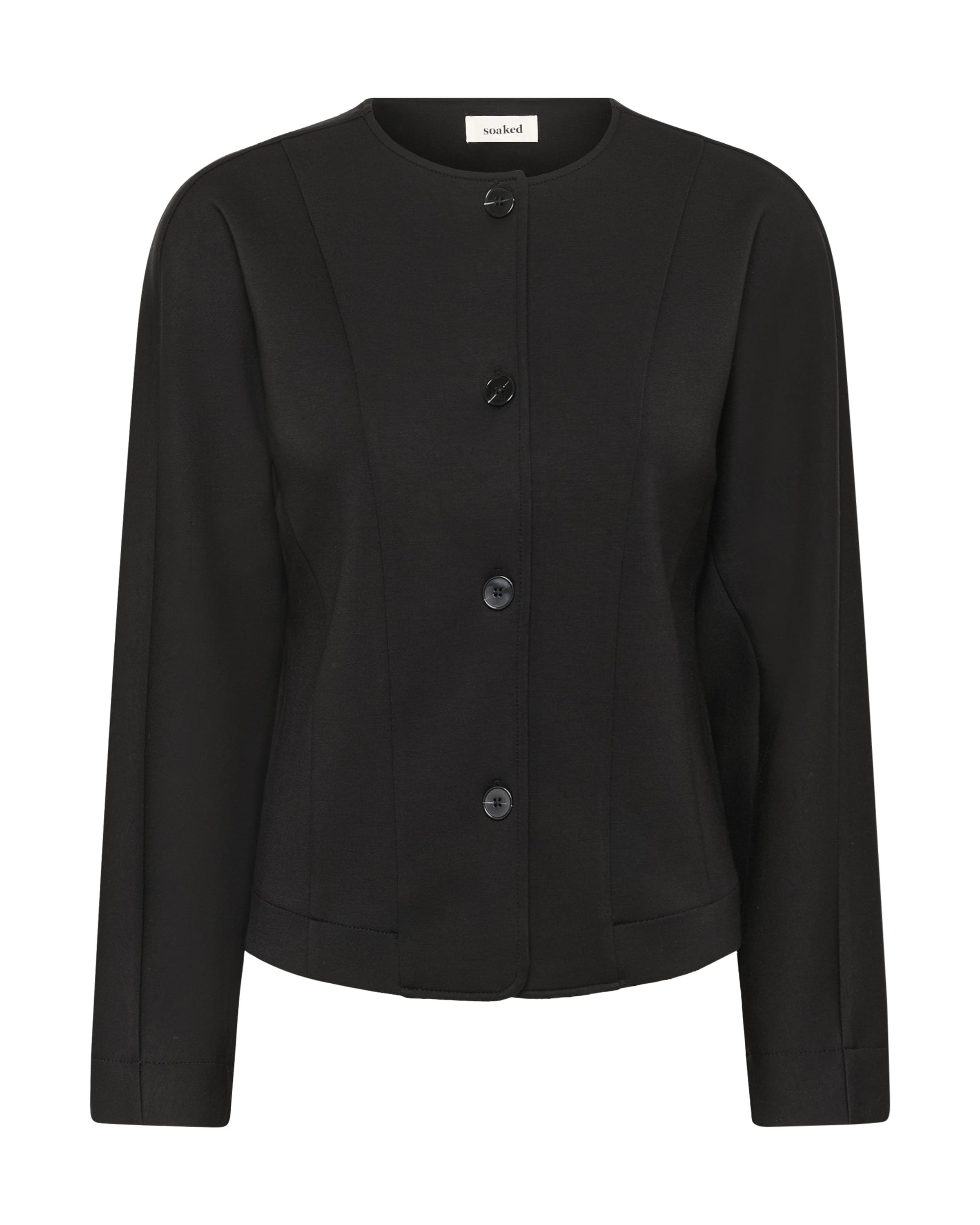 SOAKED IN LUXURY Jacke 'SLMarigold' in Schwarz: Vorderseite