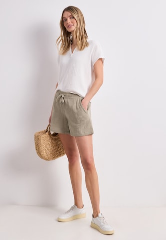 STREET ONE Loose fit Pants in Beige