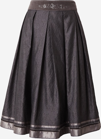 MARJO Traditional skirt 'Blanca' in Grey: front