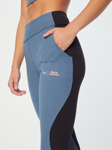 PUMA Skinny Sportbroek in Grijs