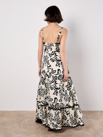 Apricot Dress in Beige