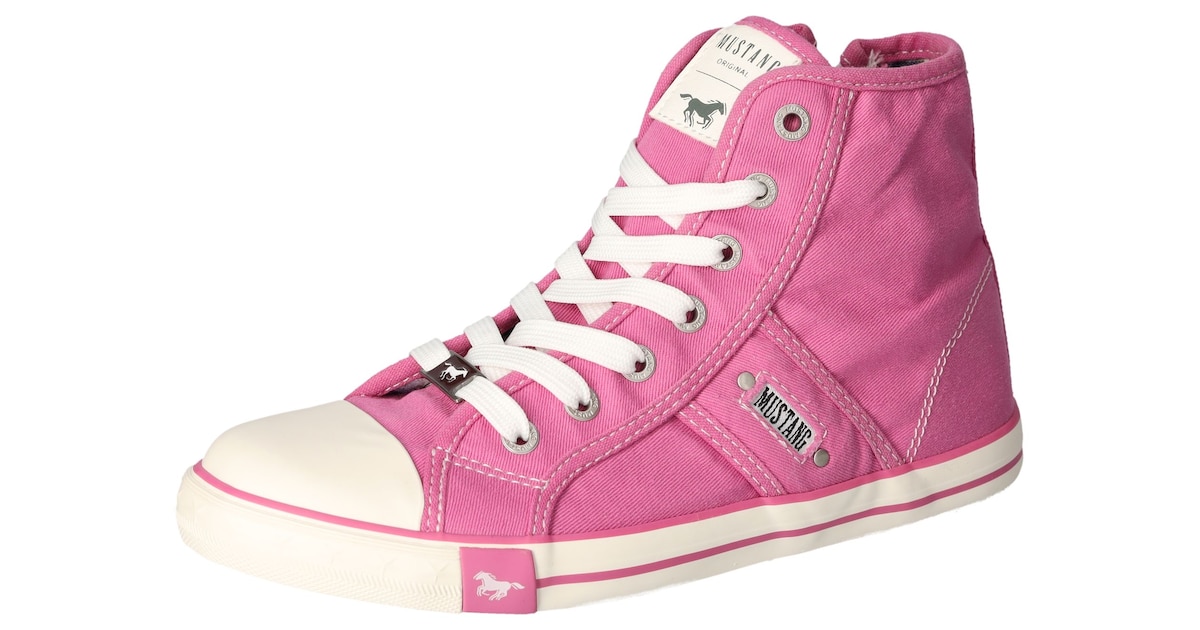 Mustang Sneaker High Damen Typing Software Mustang Schoenen Dames
