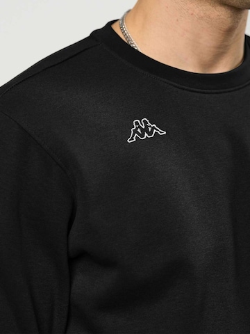 KAPPA Pullover ' Logo Trullo ' i sort
