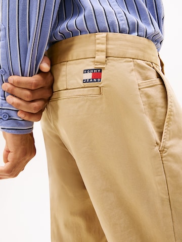 Tommy Jeans Regular Chinobyxa 'SCANTON' i beige