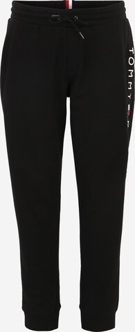 Tommy Hilfiger Big & Tall Pants in Black: front