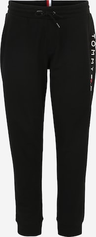 Regular Pantaloni de la Tommy Hilfiger Big & Tall pe negru: față